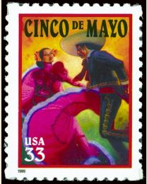 #3309 - 33¢ Cinco de Mayo