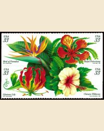 #3310S - 33¢ Tropical Flowers
