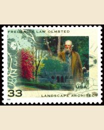 #3338 - 33¢ Frederick Law Olmsted