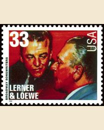 #3346 - 33¢ Lerner & Loewe