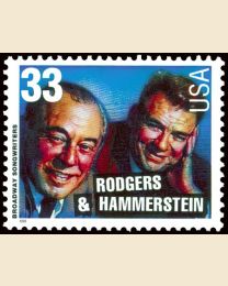 #3348 - 33¢ Rodgers & Hammerstein