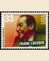 #3350 - 33¢ Frank Loesser
