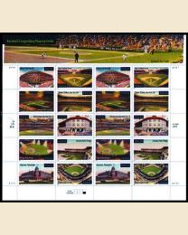 #3510S - 34¢ Legendary Ballparks