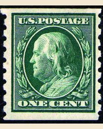 # 392 - 1¢ Franklin