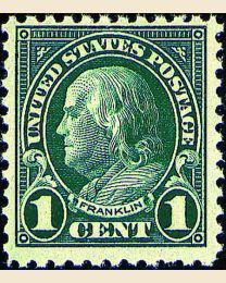 # 552 - 1¢ Franklin