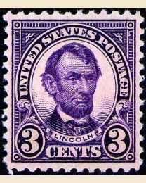 # 555 - 3¢ Lincoln