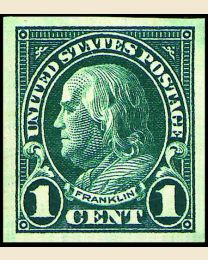 # 575 - 1¢ Franklin