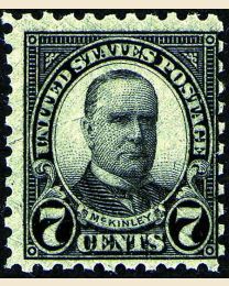 # 588 - 7¢ McKinley