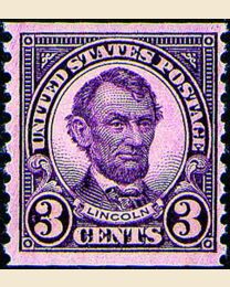# 600 - 3¢ Lincoln