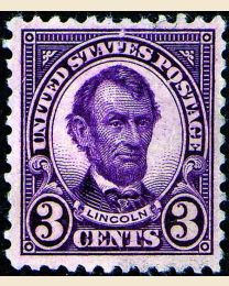 #635 - 3¢ Lincoln