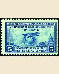 #650 - 5¢ Aeronautics Conf.