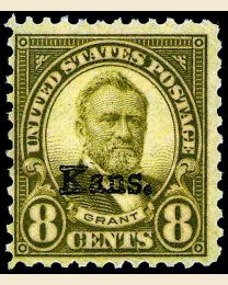 # 666 - 8¢ Grant