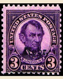 # 672 - 3¢ Lincoln