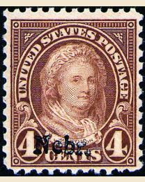 # 673 - 4¢ Martha Washington