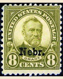 # 677 - 8¢ Grant