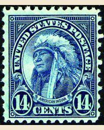 #695 - 14¢ American Indian