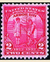 #717 - 2¢ Arbor Day
