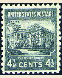 # 809 - 4 1/2¢ White House