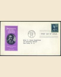 # 826 - 21¢ Arthur: FDC