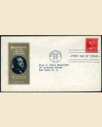 # 827 - 22¢ Cleveland: FDC
