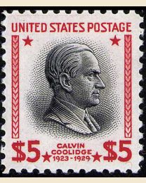 # 834 - $5 Coolidge