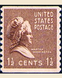 # 840 - 1 1/2¢ Martha Washington