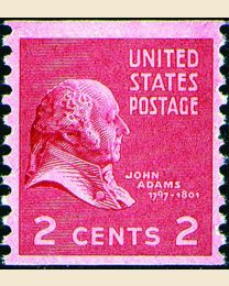 # 841 - 2¢ John Adams
