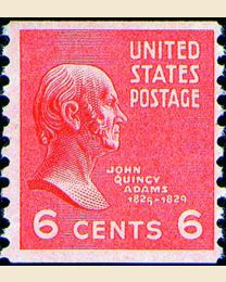 # 846 - 6¢ John Quincy Adams