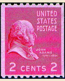 # 850 - 2¢ John Adams