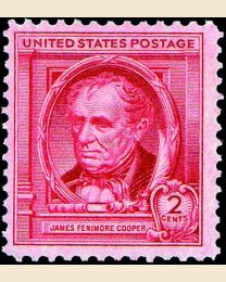 # 860 - 2¢ James Fenimore Cooper