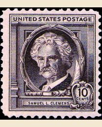 # 863 - 10¢ Samuel Clemens