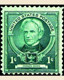 # 869 - 1¢ Horace Mann