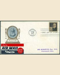 # 893 - 10¢ A.G. Bell: FDC