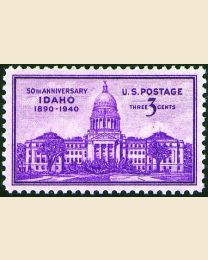 # 896 - 3¢ Idaho Statehood