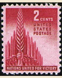 # 907 - 2¢ Allied Nations