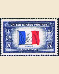 # 915 - 5¢ France Flag