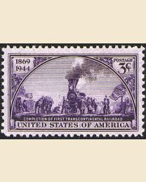 # 922 - 3¢ Transcontinental Railroad