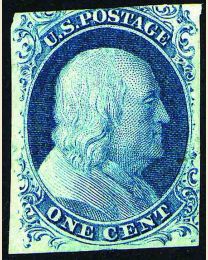 #   9 - 1¢ Franklin