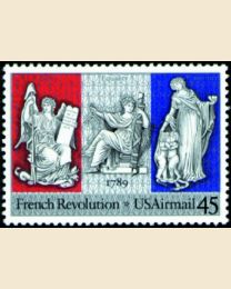 #C120 - 45¢ French Revolution