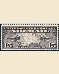 #C8 - 15¢ Map & Mail Planes