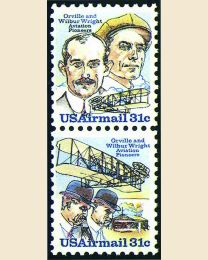 #C91S- 31¢ Wright Brothers