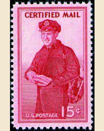 # FA1 - 15¢ Certified Mail