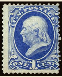 US # 134 - 1¢ Franklin