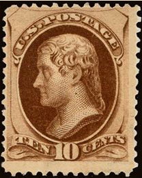 US # 188 - 10¢ Jefferson