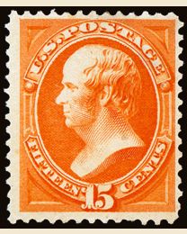 US # 189 - 15¢ Webster