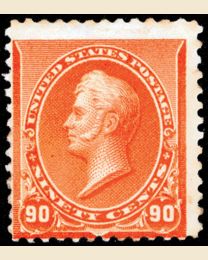 US # 229 - 90¢ Perry
