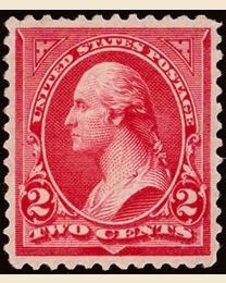 US # 252 - 2¢ Washington