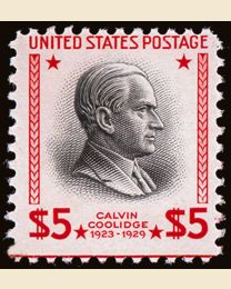 US # 834 - $5 Coolidge