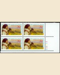 #C131 - 50¢ Bering Land Bridge: Plate Block