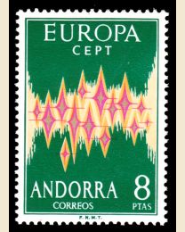 Andorra, Sp # 62 Europa